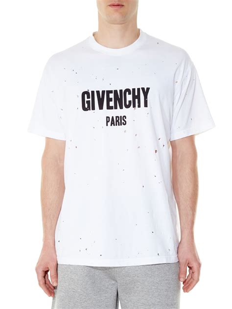 givenchy mens tee shirts|Givenchy size chart shirt.